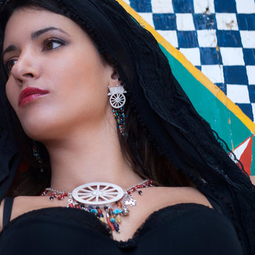 collection of handcrafted jewelry inspired by the Sicilian cart