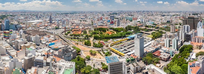 Panorama of Sao Paulo, Brazil