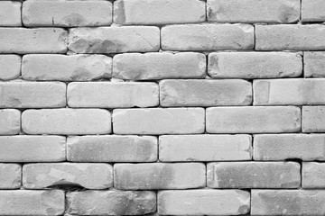 Abstract  white brick wall background