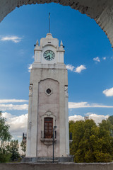 Obraz premium Clock tower in Alta Gracia, Argentina
