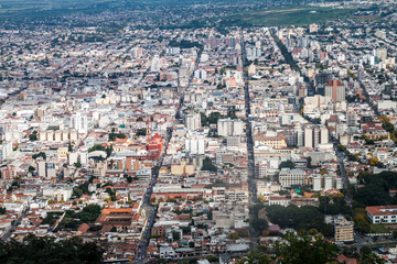 Obraz premium Aerial view of Salta, Argentina