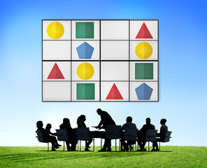 Sudoku Puzzle Problem Solving Leisure Games Concept