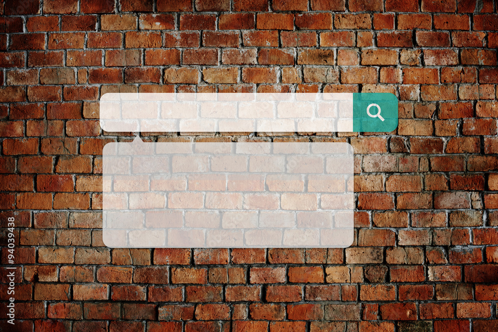 Poster search box technology internet browse browsing online concept