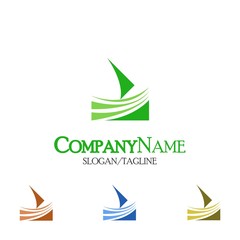 Travel Plane logo icon vector