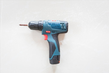 electric drill. perforator.