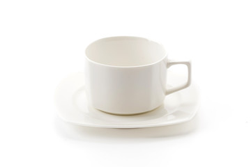 empty cup of coffee or mug