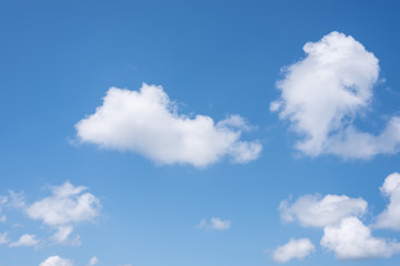 Naklejka na ściany i meble the beautiful blue sky background with clouds