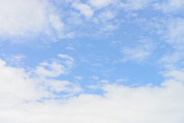 Blue sky with clouds background