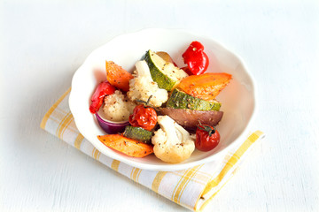 oven baked vegetables