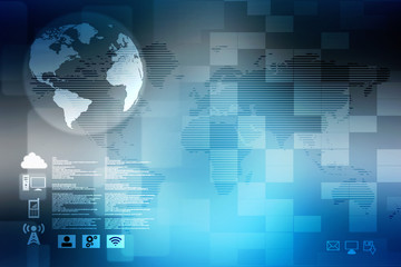 Digital Abstract technology background