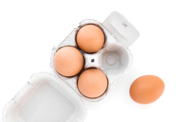 Cardboard egg carton