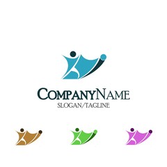 sport logo icon vector