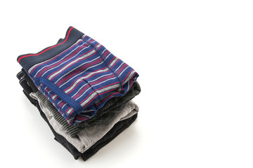 men underwear on white