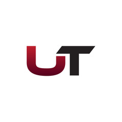 Modern Initial Logo UT