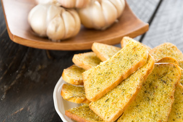 crispy bread garlic