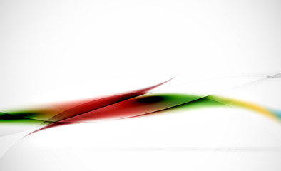 Wave abstract background. Business hi-tech presentation template