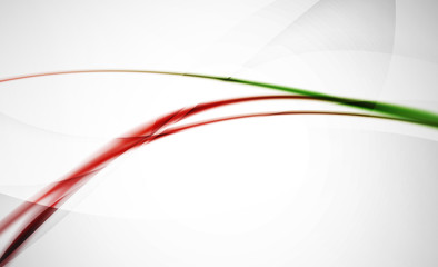 Wave abstract background. Business hi-tech presentation template