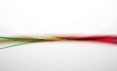 Colorful wave line, abstract background with light and shadow