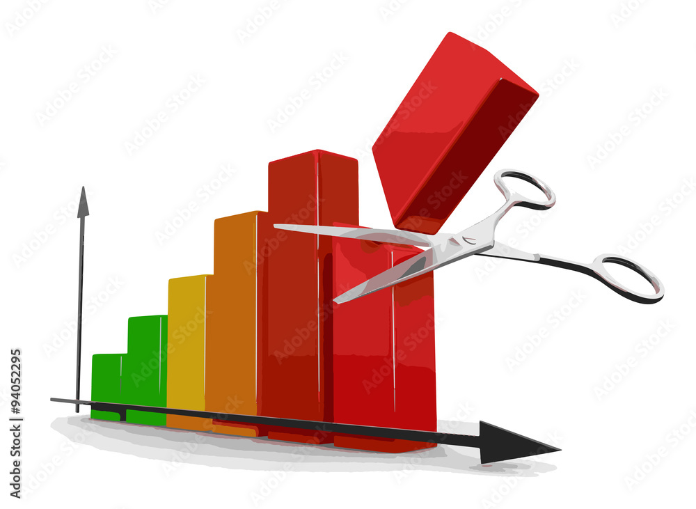 Poster scissors and graph
