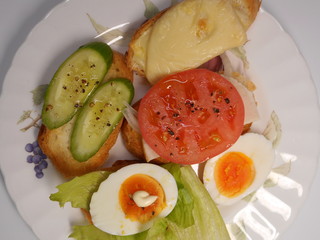 オープンサンド