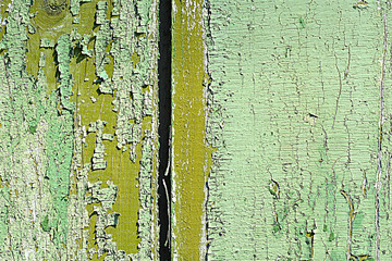 Grunge wooden texture with horizontal planks.