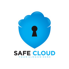 Safe Cloud Modern Logo icon