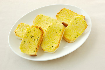 Garlic toast.	chinese cuisine. yumcha, chinese food. 


