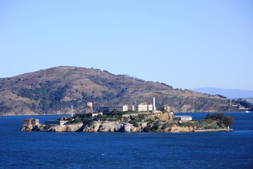 Fototapeta na wymiar la prison d'Alcatraz