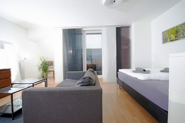modernes Interior in Apartment