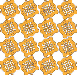 Flat cockies pattern