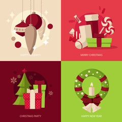 Christmas concept illustrations