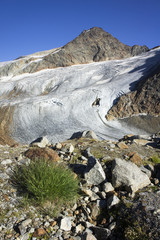 Gletscherspalten im Mittelbergferner, Pitztal