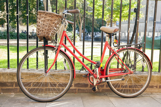 Red Bike in Cambridge