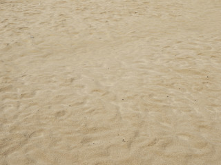 close up of sea beach sand or Desert sand for texture and background