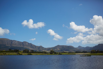 mountain landscape of South Africa