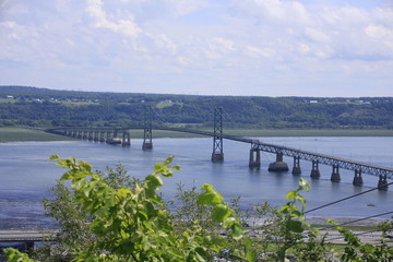 Fototapeta premium Le Saint-Laurent près de Québec City