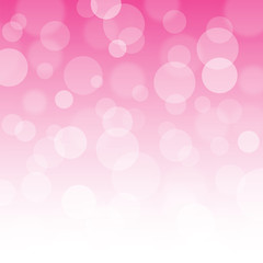 Abstract pink bokeh background
