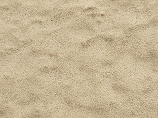 closeup of sand pattern of a beach in the summer