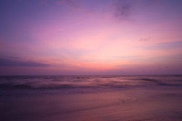 Twilight beach ; Trat. Thailand.