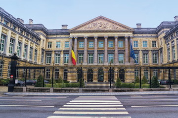 Fototapeta na wymiar Brüssel Bundesparlament