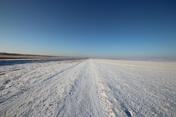 Снежная дорога