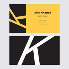 Original business card.