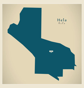 Modern Map - Hela PG