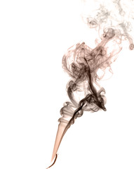 Abstract colored smoke