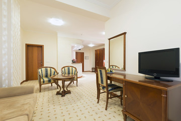 Interior of a classic styled living room