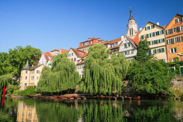 Obraz premium Stadtansicht von Tübingen