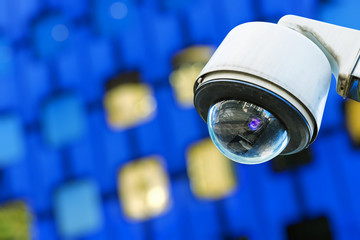 security camera and urban video