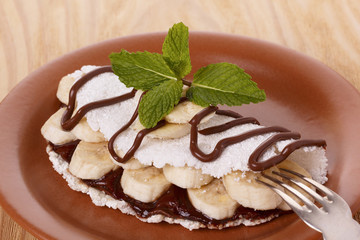 Casabe (bammy, beiju, bob, biju) - flatbread of cassava (tapioca