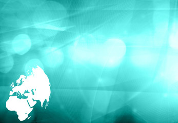 Obraz premium Europe map technology style artwork for your design