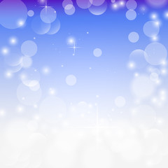 Abstract festive colorful bokeh background.